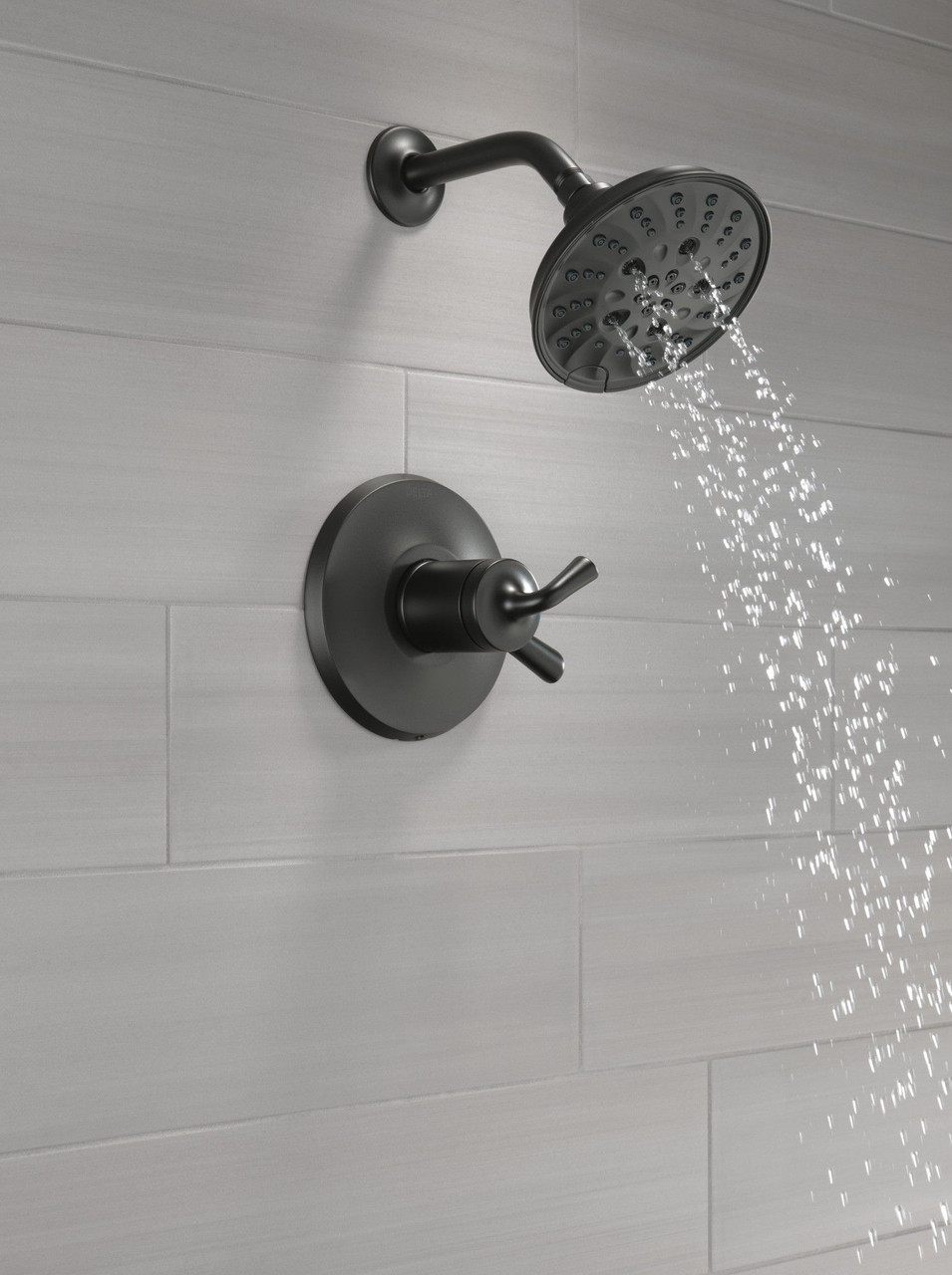 Delta T17233-BL Kayra Monitor 17 Series Shower Trim, Matte Black