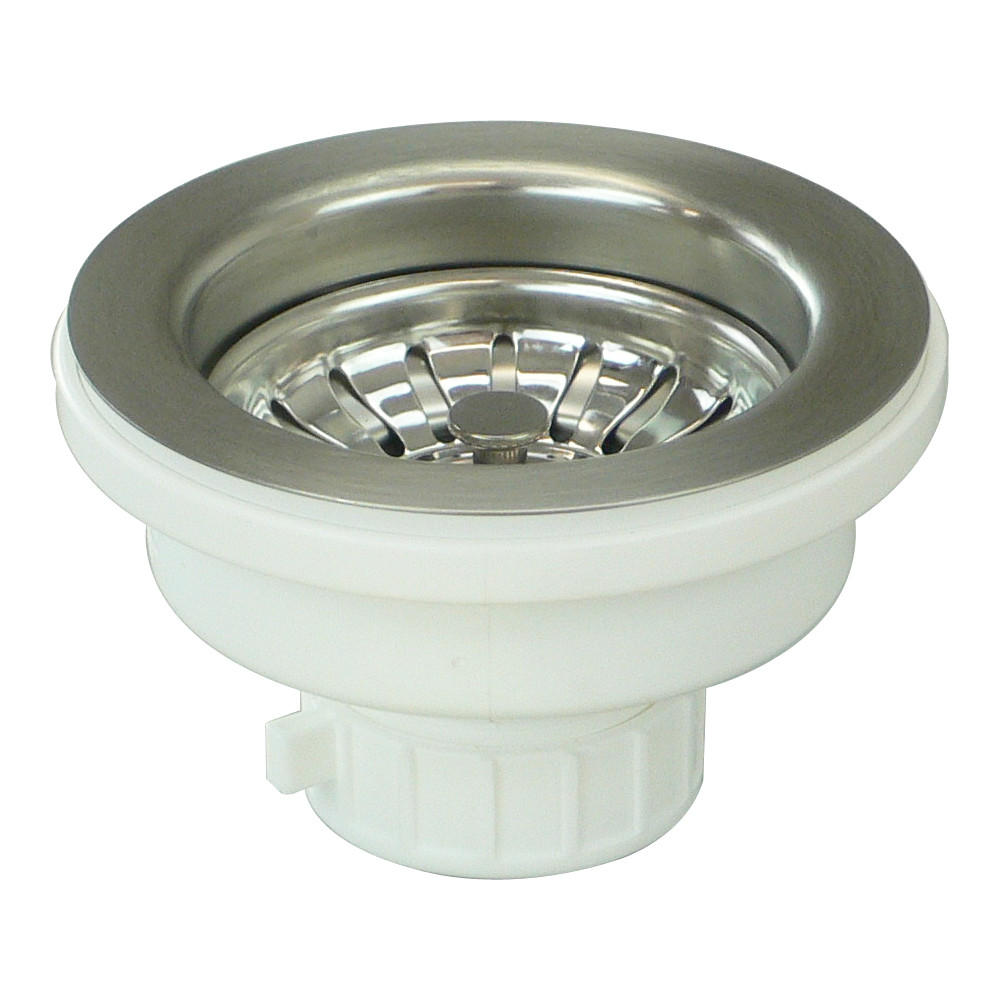 3.5-in Standard Sink Strainer in Brushed Stainless