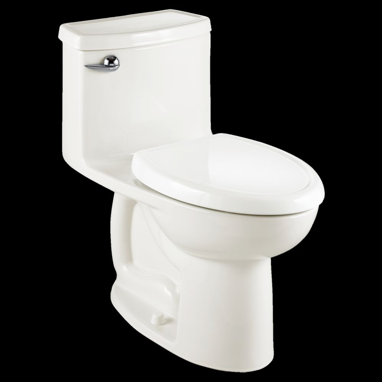 Compact Flowise 1-Piece 1.28 Gpf Single Flush Elongated Toilet, in White