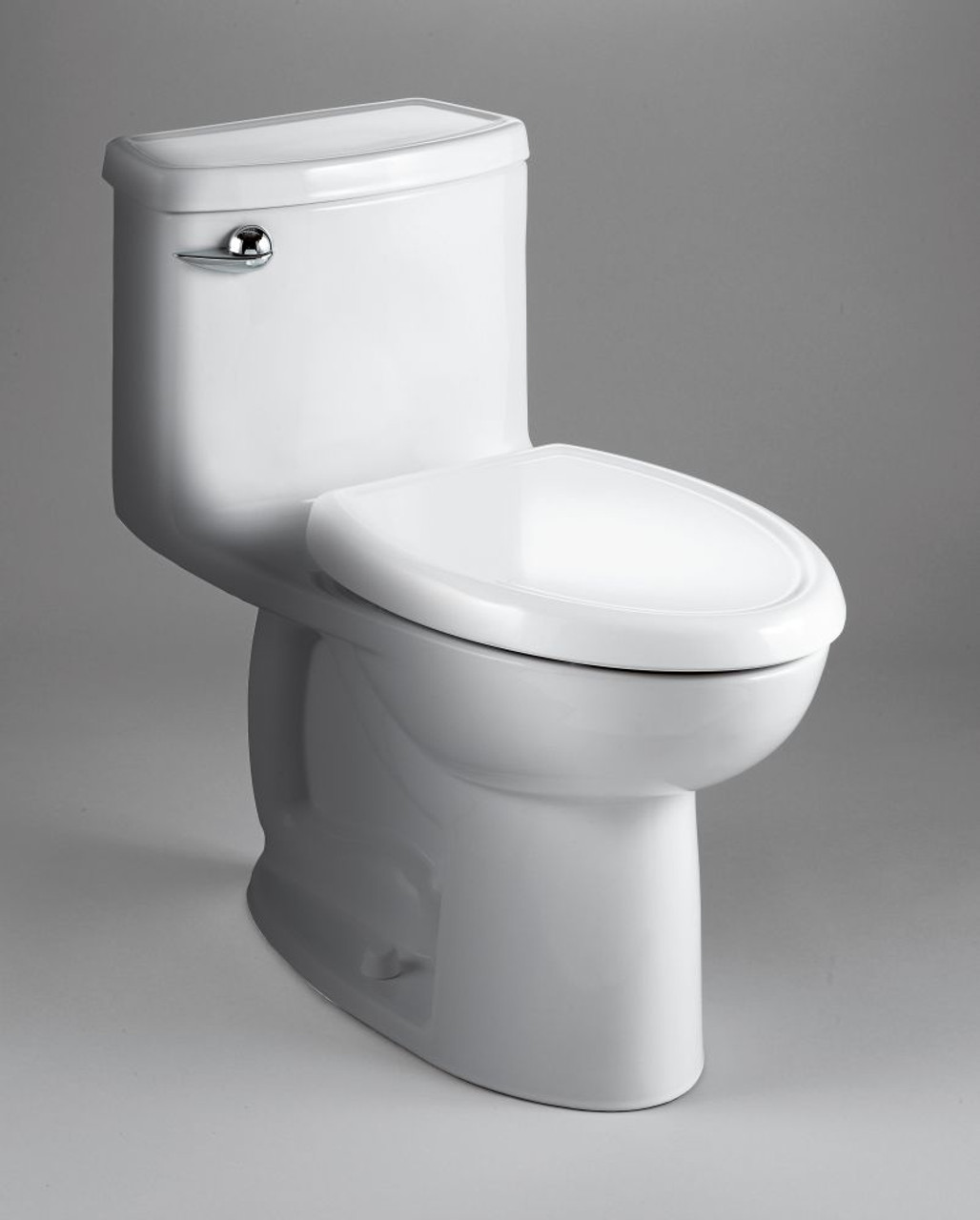 Compact Flowise 1-Piece 1.28 Gpf Single Flush Elongated Toilet, in White