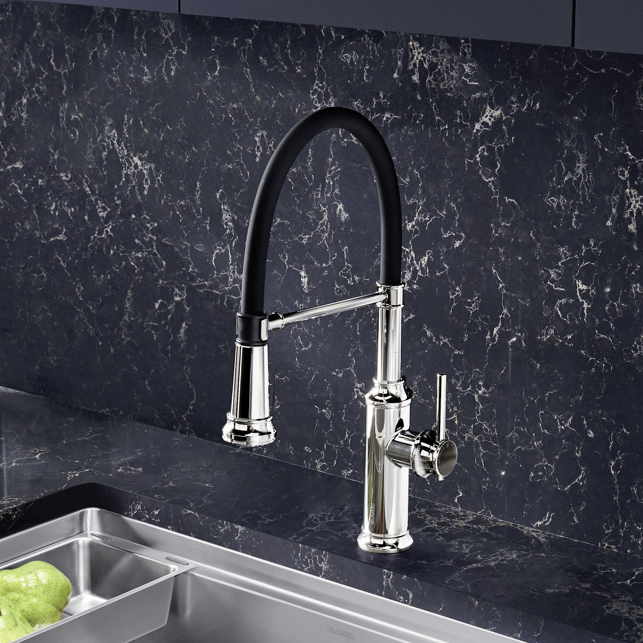 Semi-Pro Kitchen Faucet 1.5 gpm in Chrome