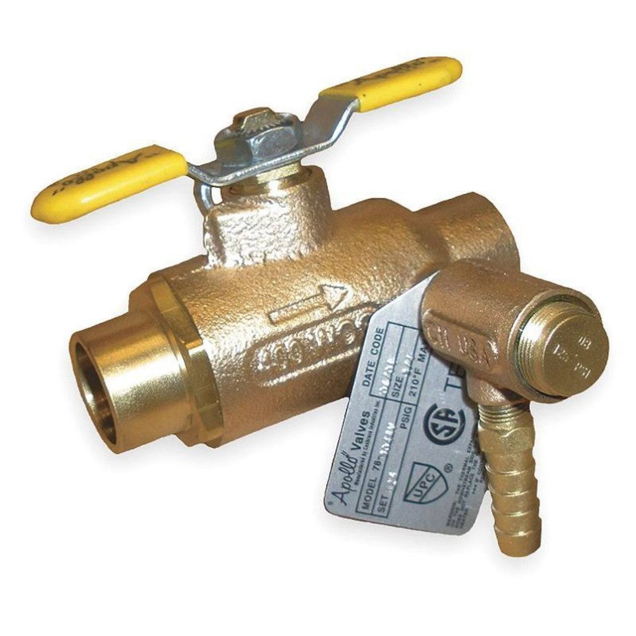 Apollo 78325RV Thermal Expansion Ball Valve, Solder, 3/4-in