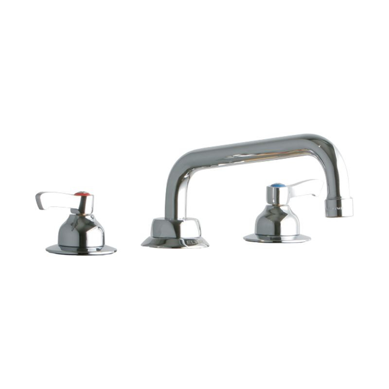 Elkay LK800TS08L2 Commercial 3-Hole Faucet in Chrome