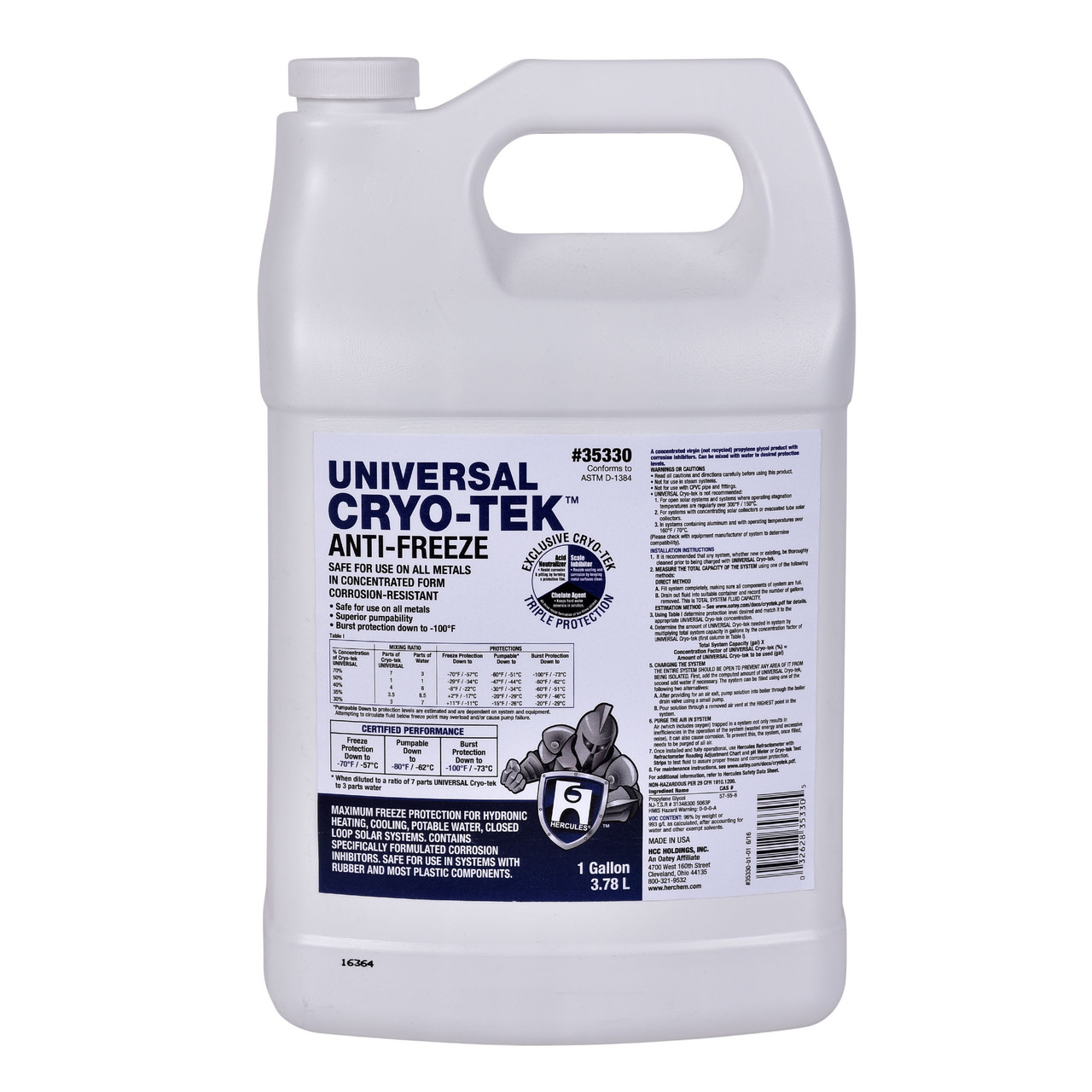 55 gal. Universal Cryo-Tek Antifreeze 55 gal. Universal Cryo-Tek Antifreeze