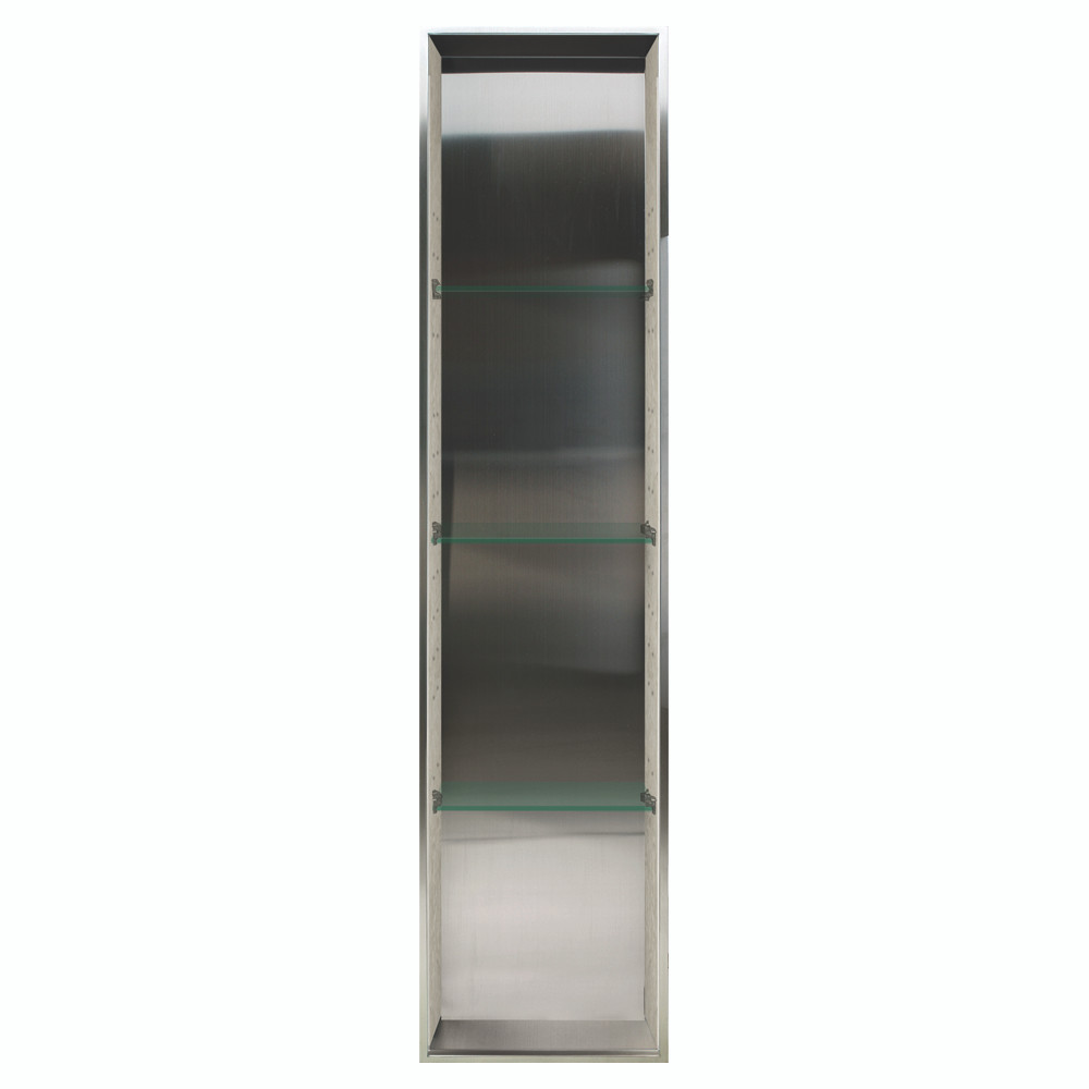 58.5-in Storage Pod, In Stainless Steel/Sea Fog