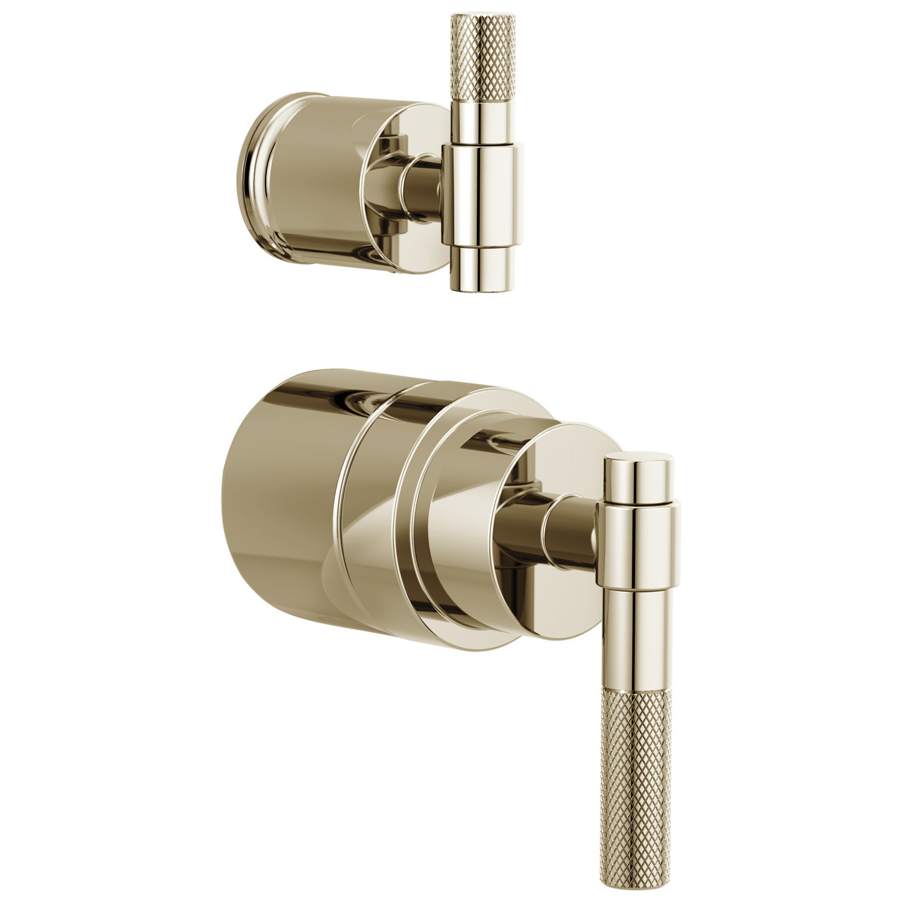 Pressure Balance Valve Trim T-Lever Handle Kit in Polished Nickel