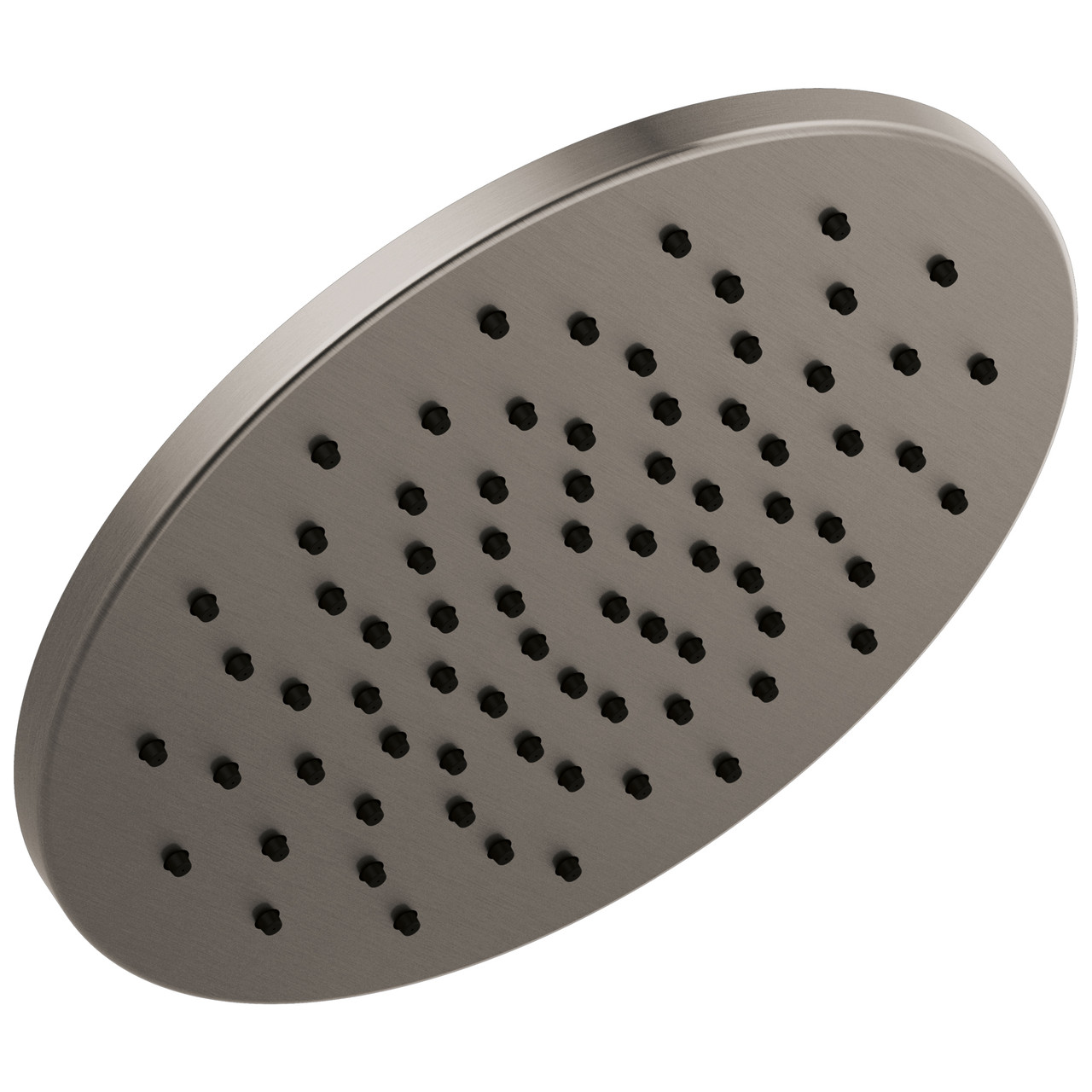1.75 GPM Round Raincan Showerhead in Luxe Steel 1.75 GPM Round Raincan Showerhead in Luxe Steel