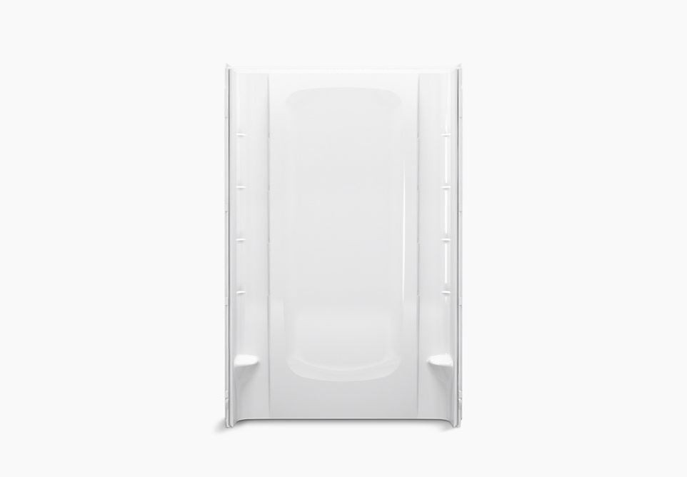 Sterling 48in x 72in Back Wall in White