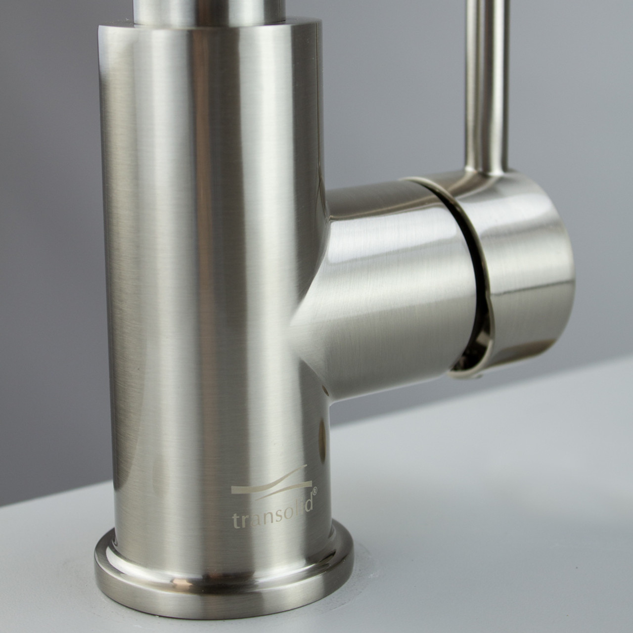 Transolid T3640-LS Cuisine Pro Pull-Out Kitchen Faucet, Luxe Stainless