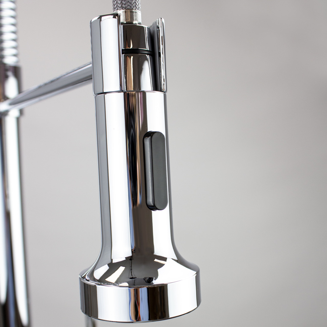Transolid T3640-PC Cuisine Pro Pull-Out Kitchen Faucet, Polished Chrome