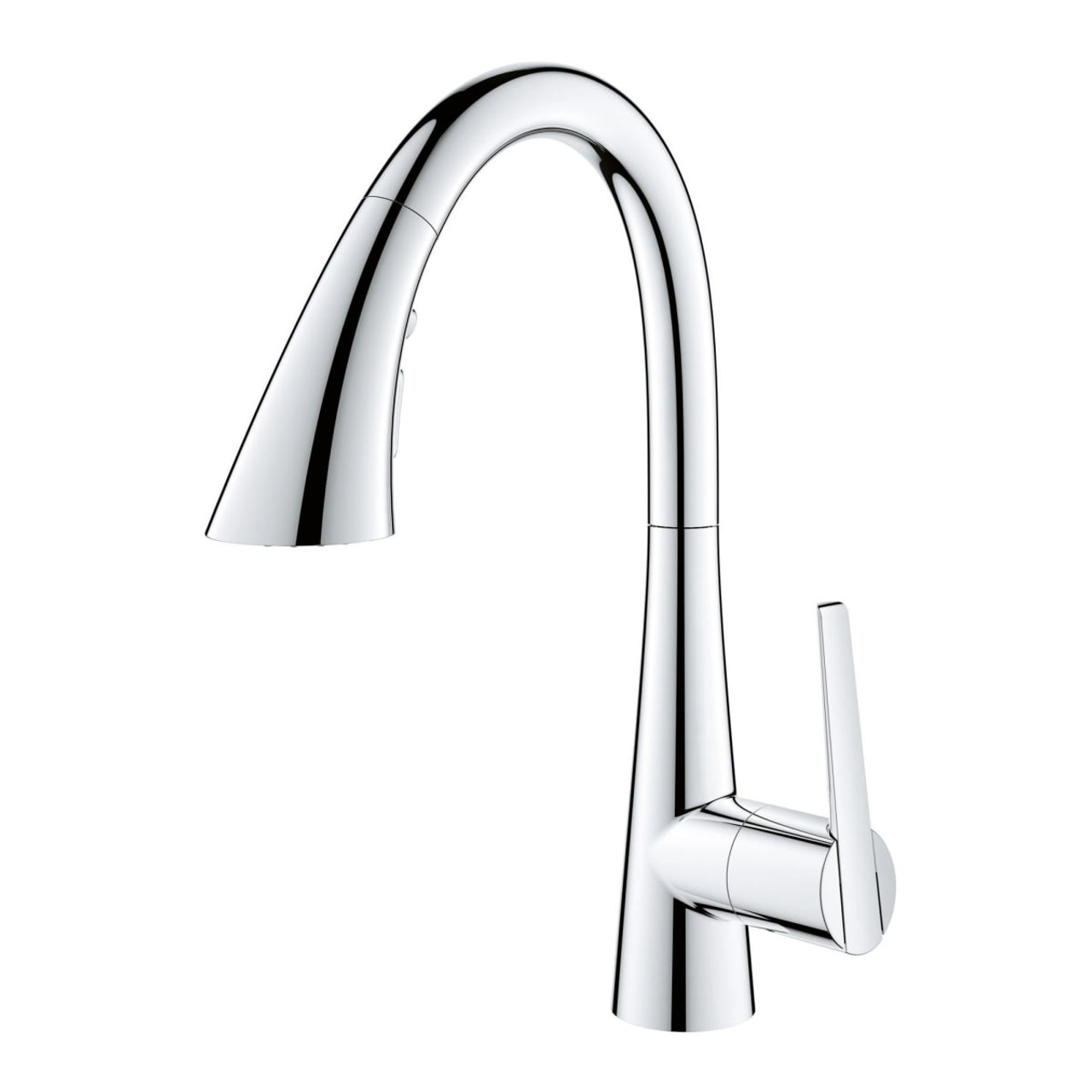 Grohe 30368002 Ladylux 1.75 GPM Single-Handle Kitchen Faucet in StarLight Chrome Finish
