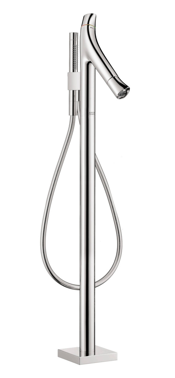 12018001 Thermostatic Freestanding Tub Filler Trim with Handshower in Chrome 12018001 Thermostatic Freestanding Tub Filler Trim with Handshower in Chrome
