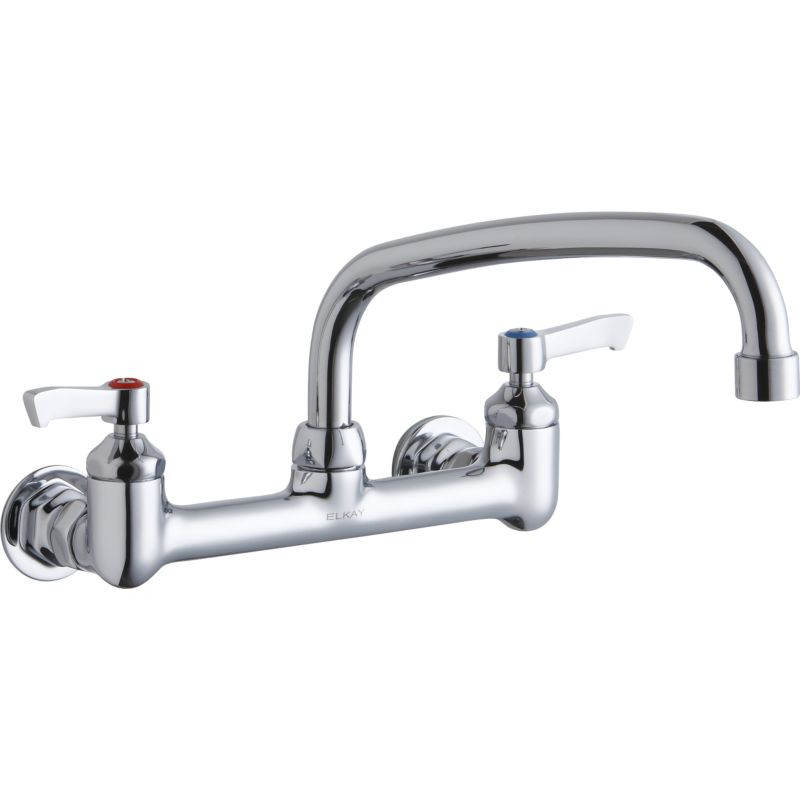 Elkay LK940AT10L2H Commercial 2-Hole Faucet in Chrome