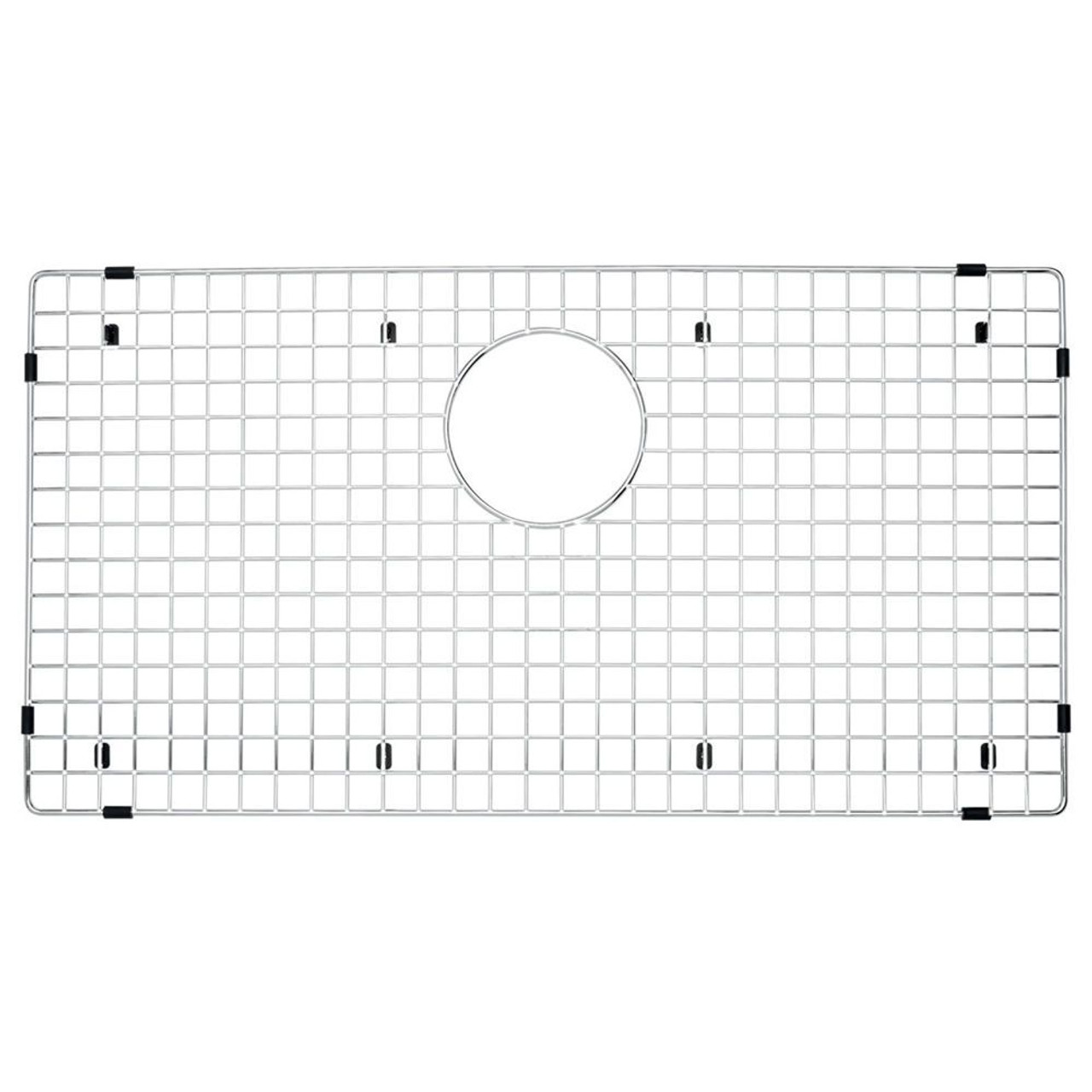 Blanco KFA-442533 Single Sink Kit with Pull-Down Faucet, Sink Grid, and Strainer in White
