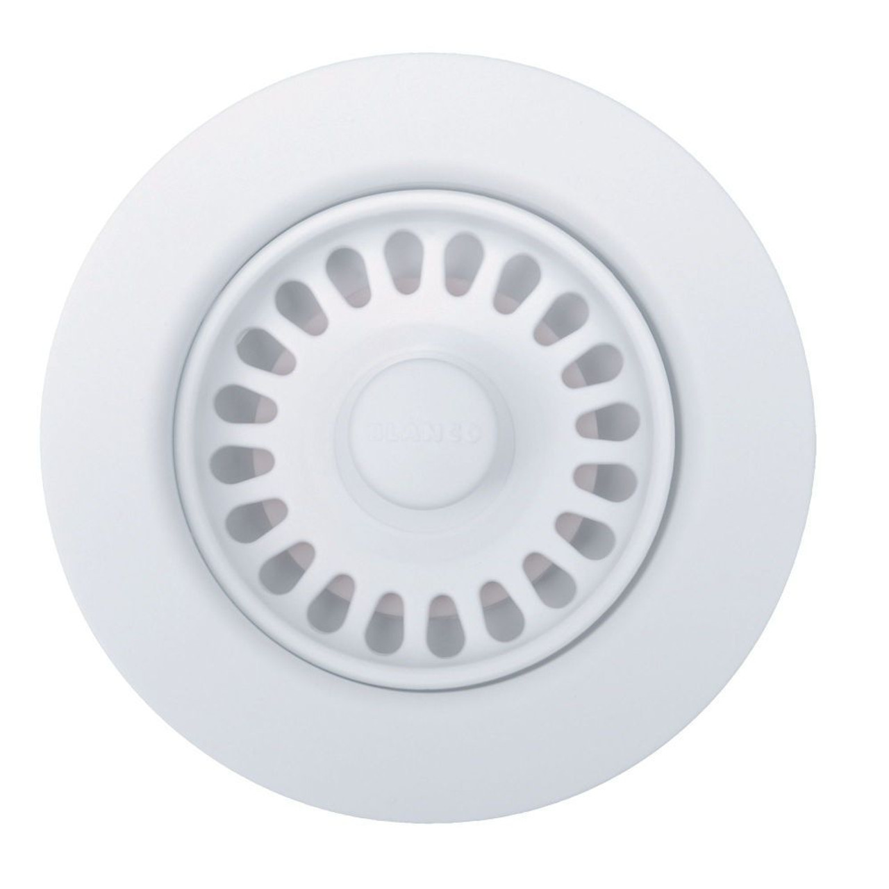 Blanco KFA-442533 Single Sink Kit with Pull-Down Faucet, Sink Grid, and Strainer in White
