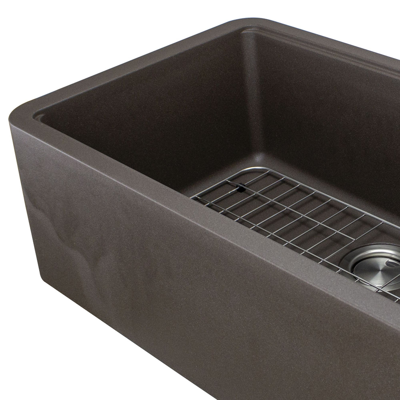 Transolid RUSSF3319-12 Super Single Undermount Sink with Included Accessories