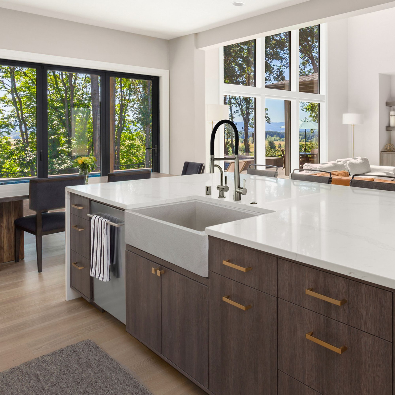 Super Single Undermount Sink with Included Accessories