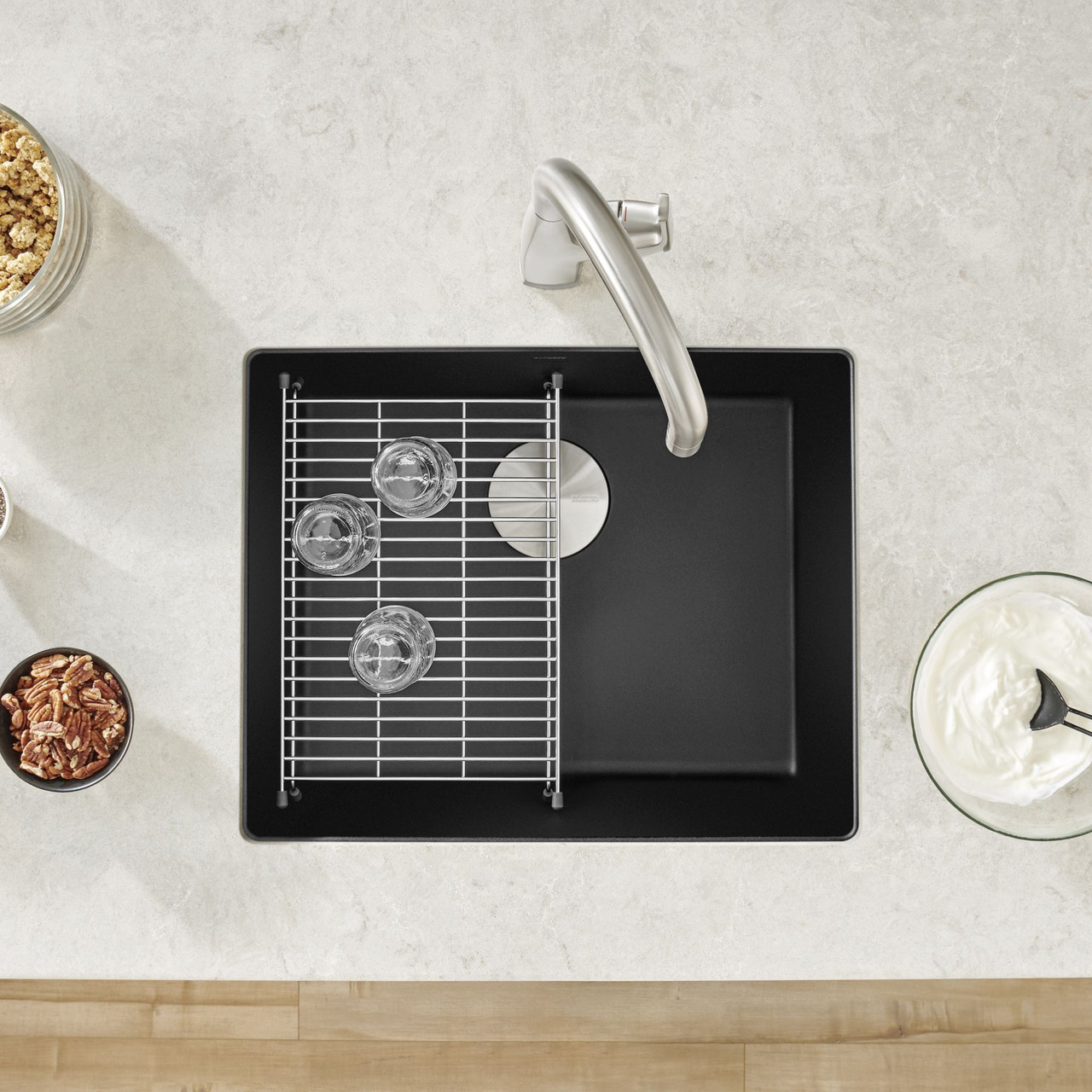 442933 Precis 21" Single Bowl in Coal Black 442933 Precis 21" Single Bowl in Coal Black