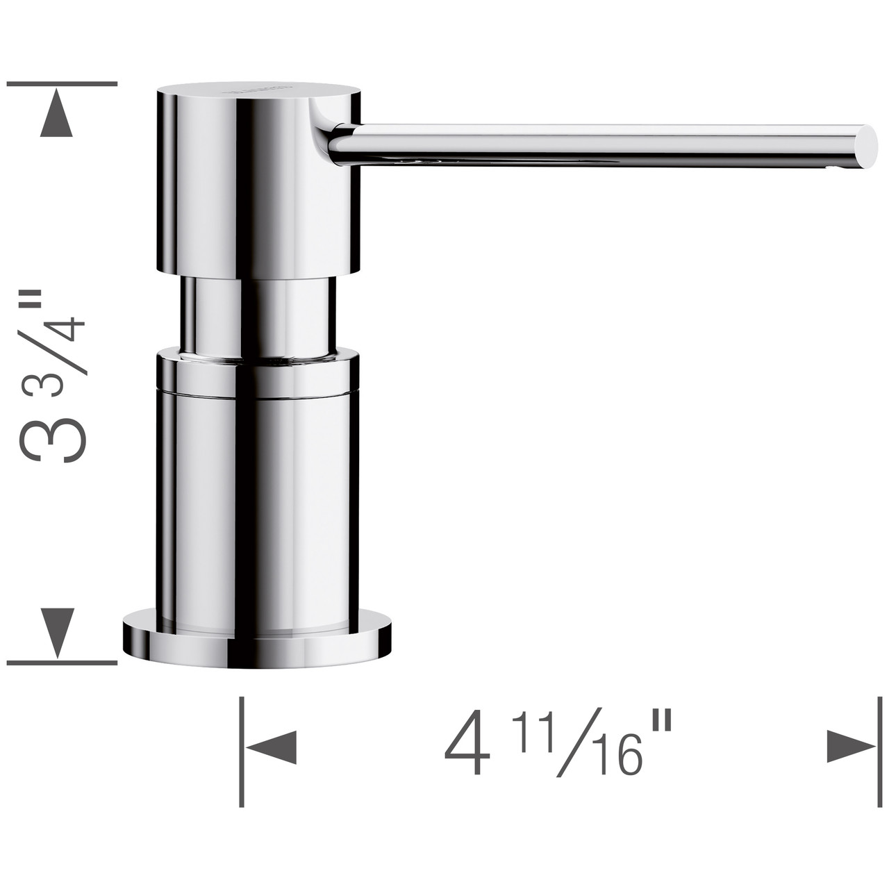 Blanco 402298 Lato Soap Dispenser in Chrome