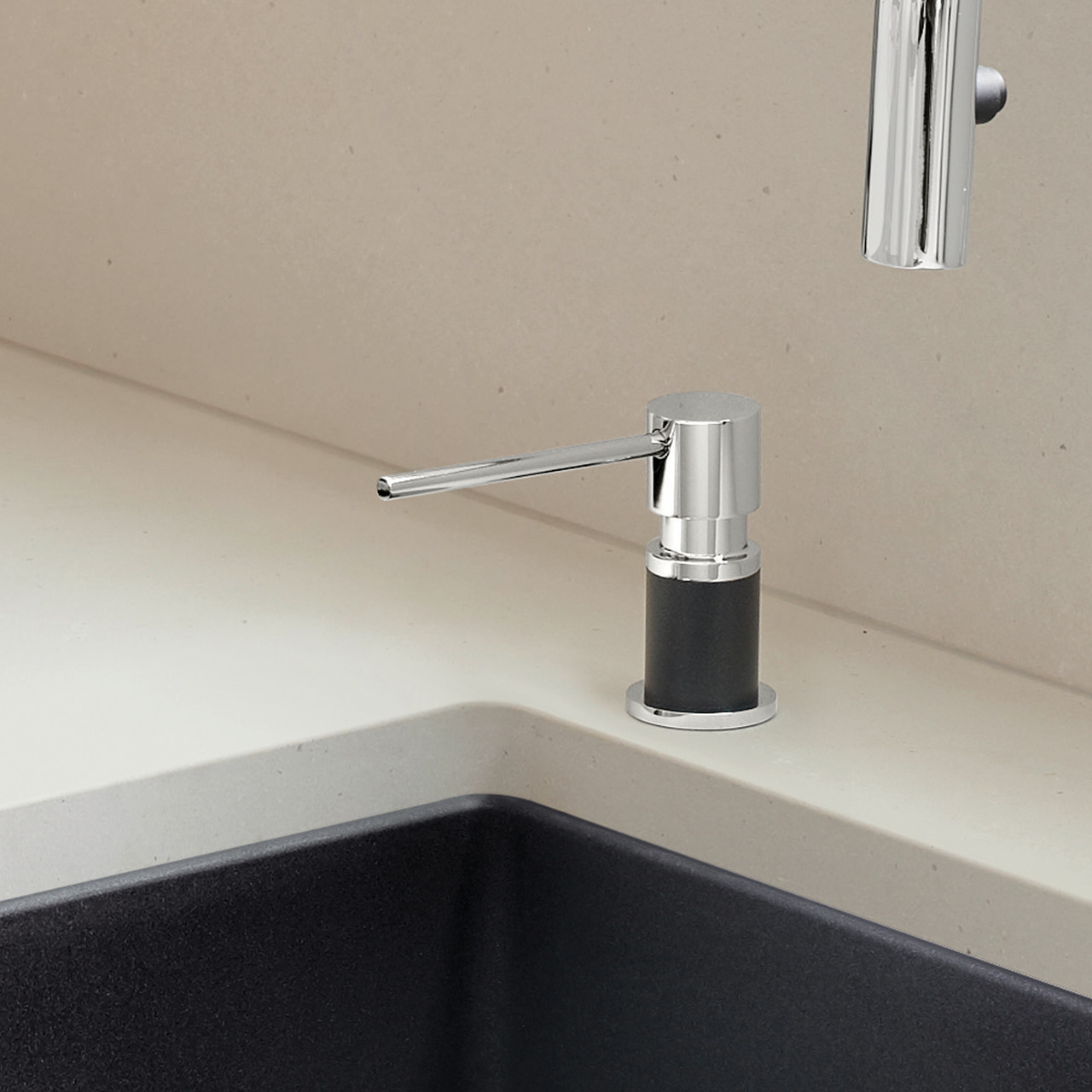 Blanco 402300 Lato Soap Dispenser in Chrome/Anthracite