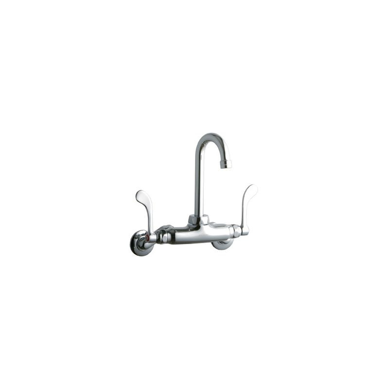 Elkay LK945GN04T4T Commercial 2-Hole Faucet in Chrome