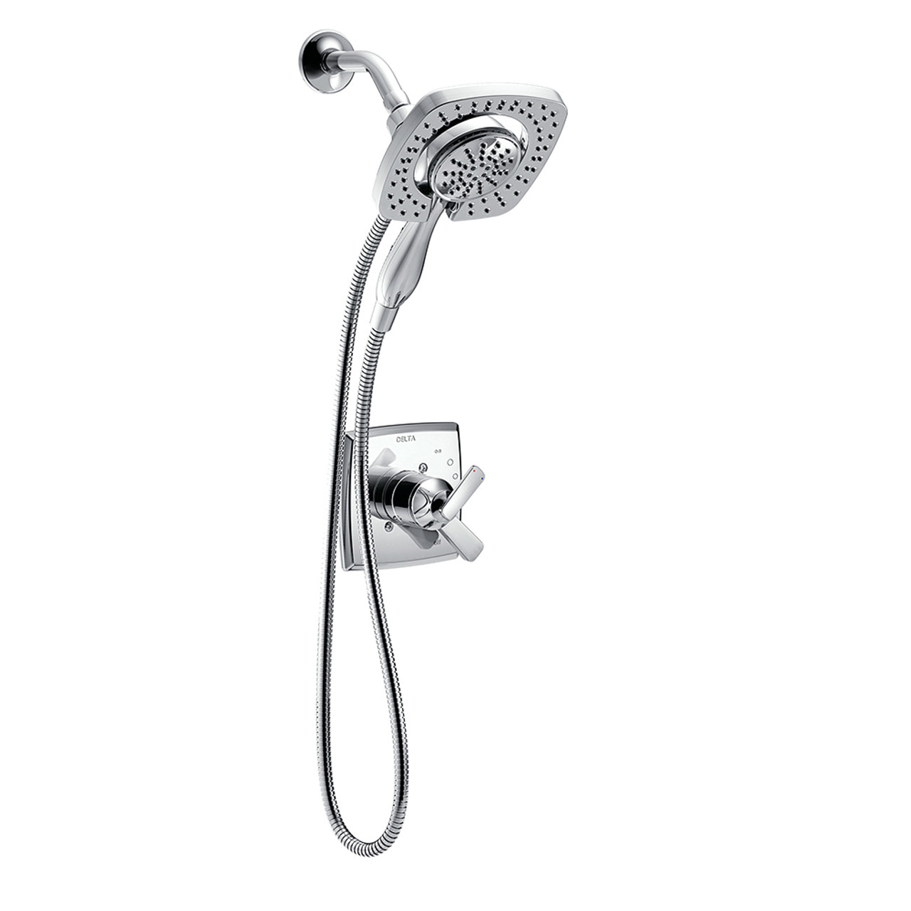 Sterling KSDFA-72280100-S 48-in Seated Shower Kit with Shower Door, Showerhead, Accessory Kit in White/Silver Sterling KSDFA-72280100-S 48-in Seated Shower Kit with Shower Door, Showerhead, Accessory Kit in White/Silver