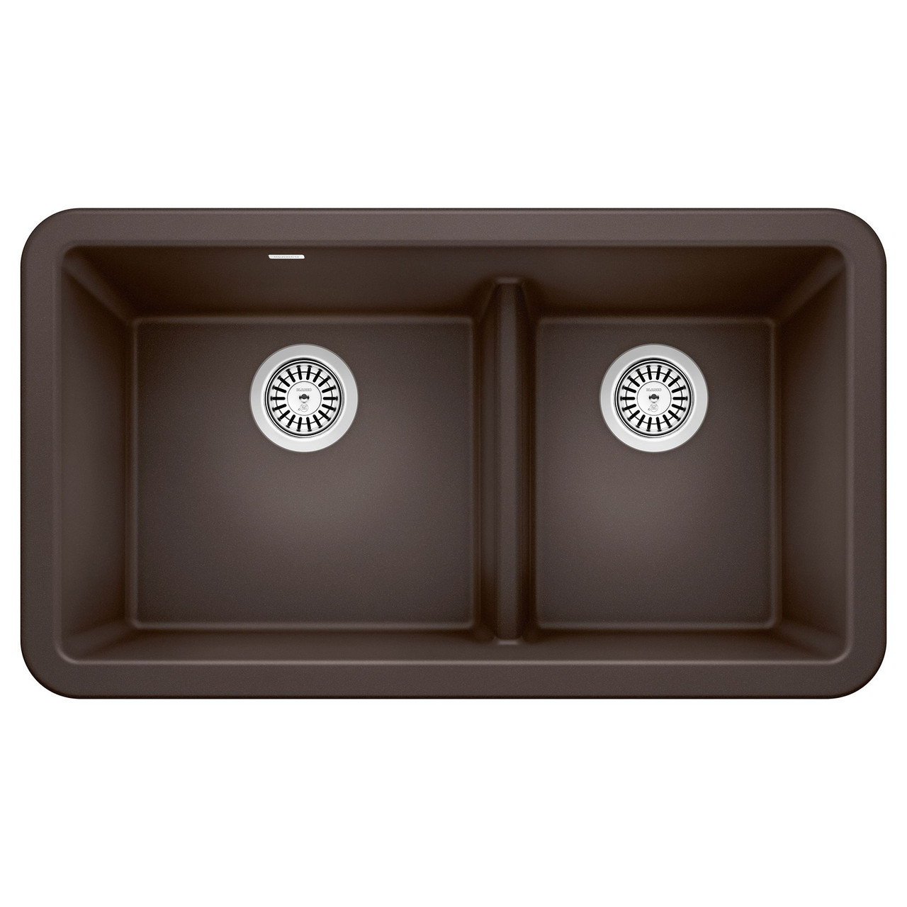 33" Farmhouse/Apron Front Kitchen Sink with Low Divide in Cafe