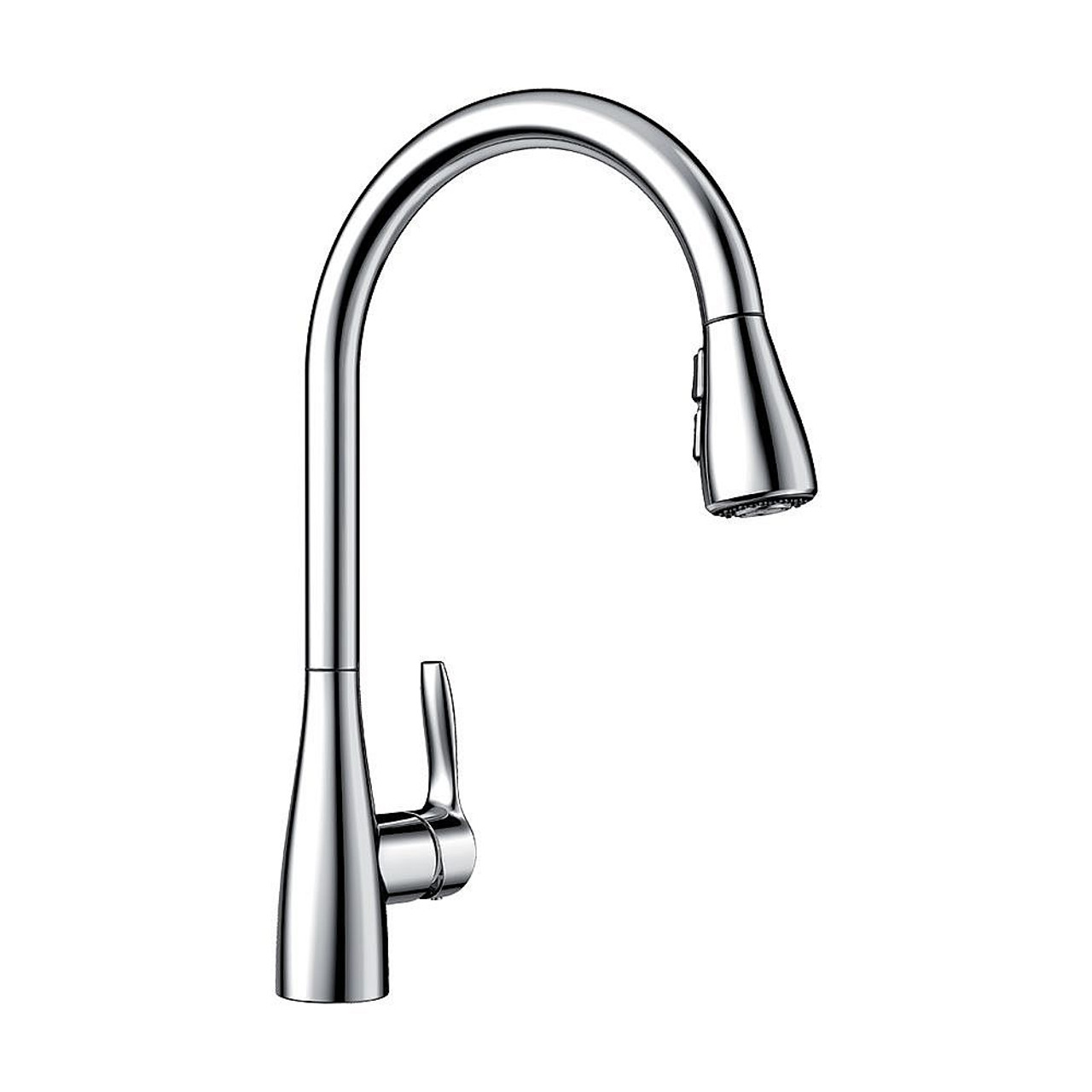 Blanco KF-441398 17.75-in X 23-in Stellar Laundry Sink with Pull-Down Faucet and Strainer in Stainless Steel