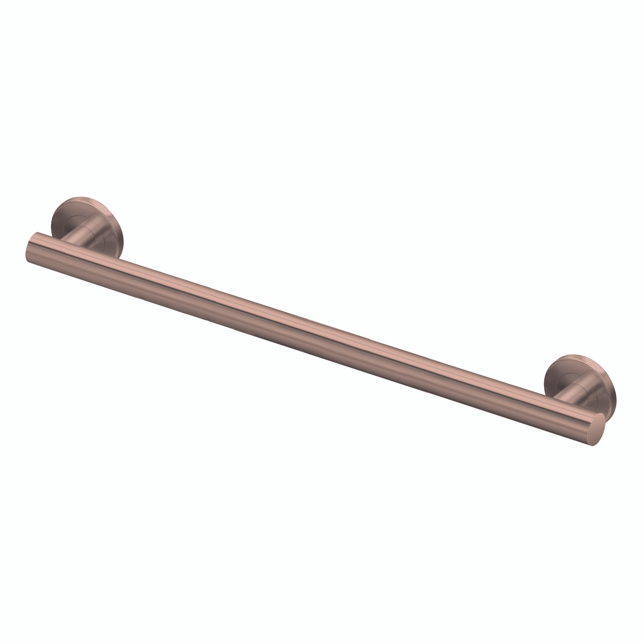 Stainless Steel 1-1/4-in Dia. 24-inch Grab Bar, in Champagne Bronze