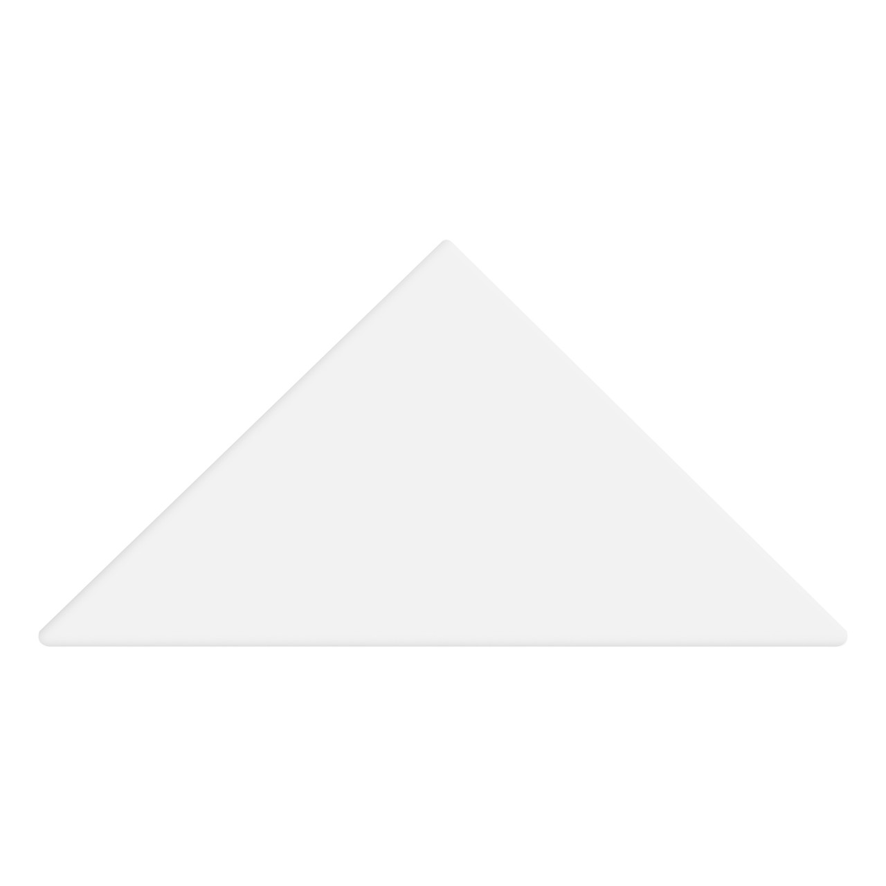 9-in x 9-in Solid Surface Corner Shelf, in White