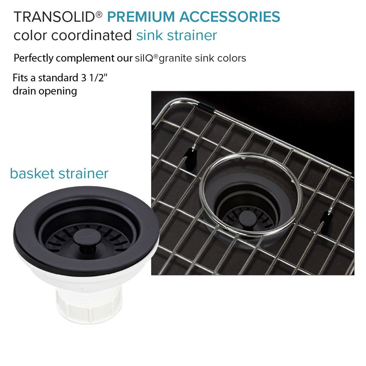 Radius RUSS3118-09-KIT Radius Radius All-In-One Undermount Kitchen Sink Kit