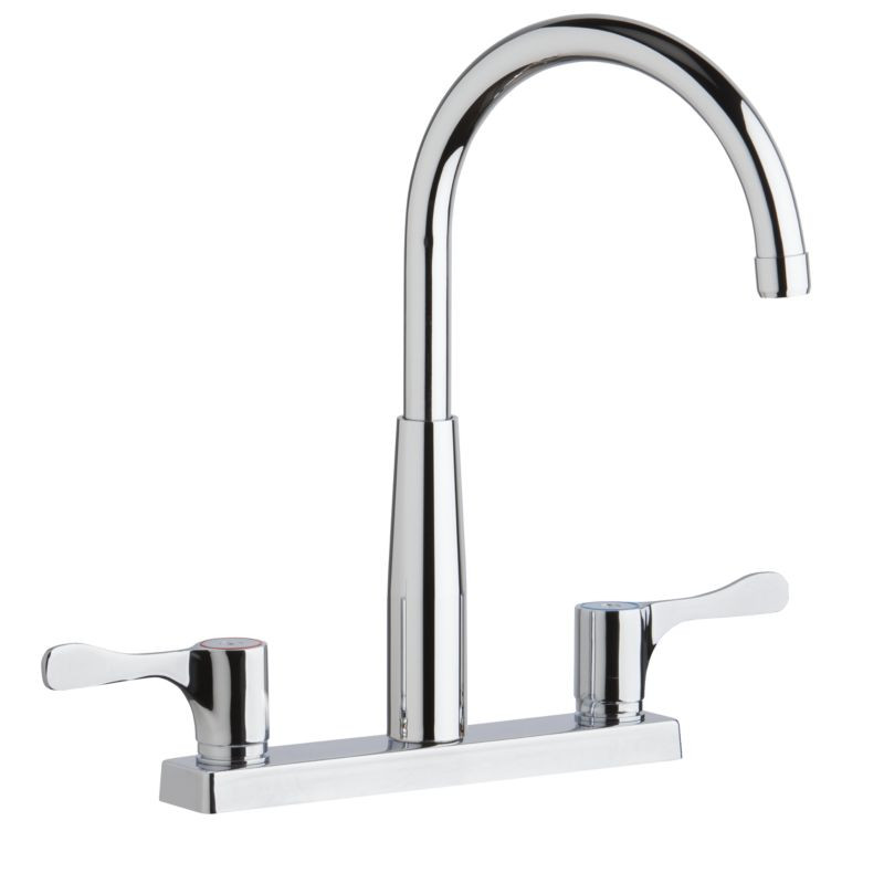 Elkay LKD2423BHC Kitchen 3-Hole Faucet in Chrome