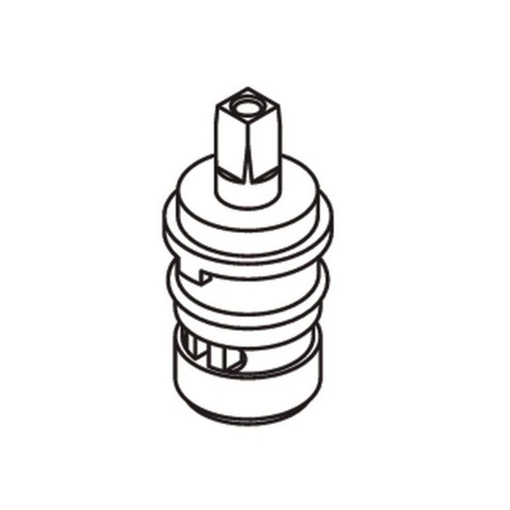 Shell Ceramic Disc Cartridge for Double Handle Faucet - Cold Side