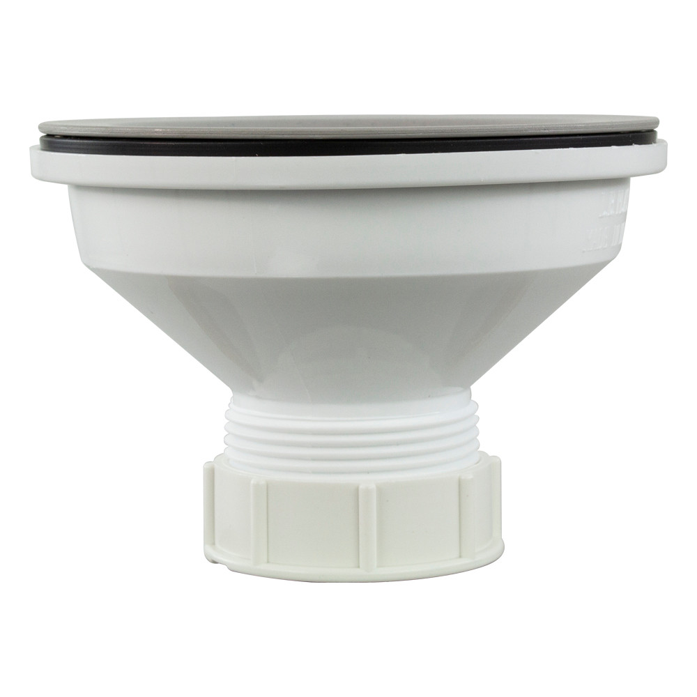 3.5-in Plastic Strainer in Concrete Grey