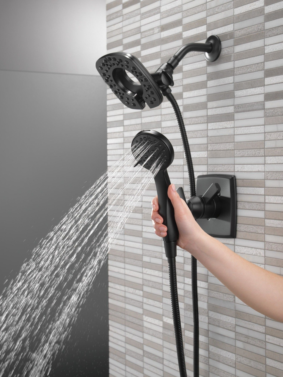 T17264-BL Ashlyn Monitor 17 Series Shower Trim, Matte Black