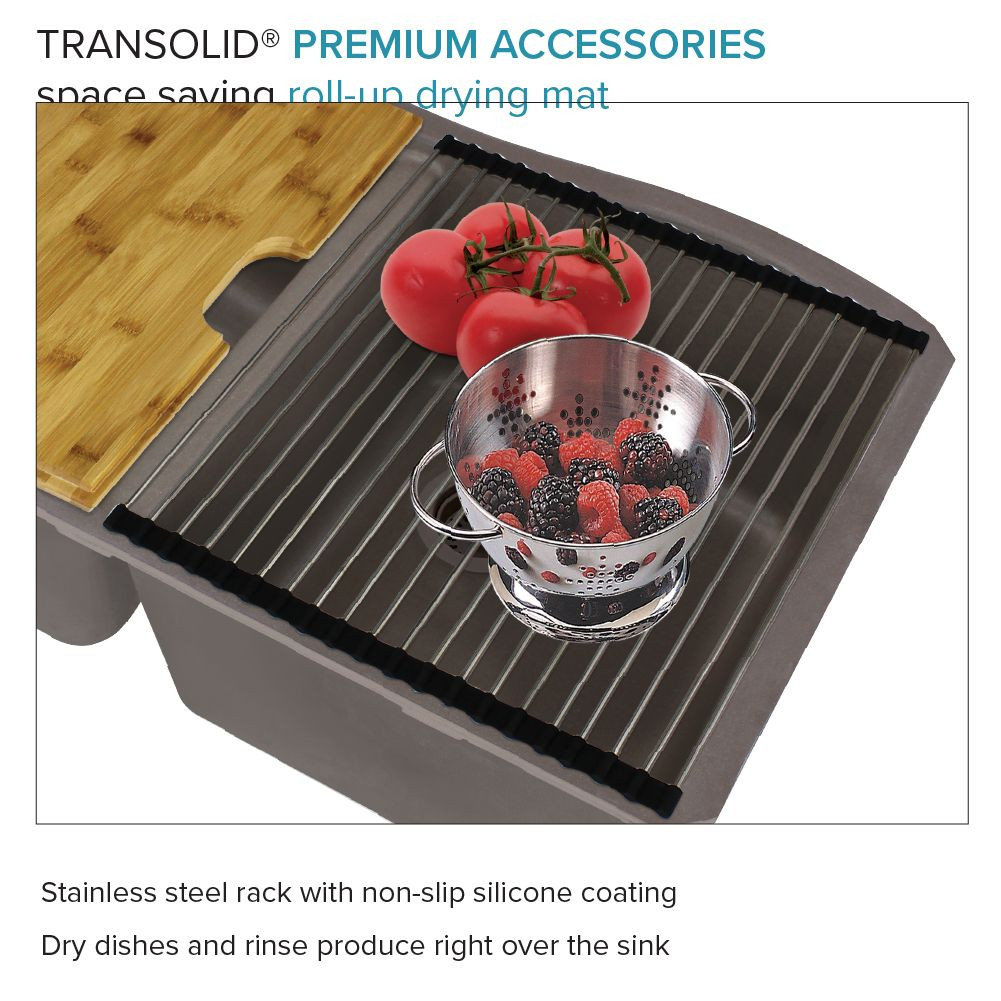 Aversa AUDE3219-12-KIT Aversa Radius All-In-One Undermount Kitchen Sink Kit