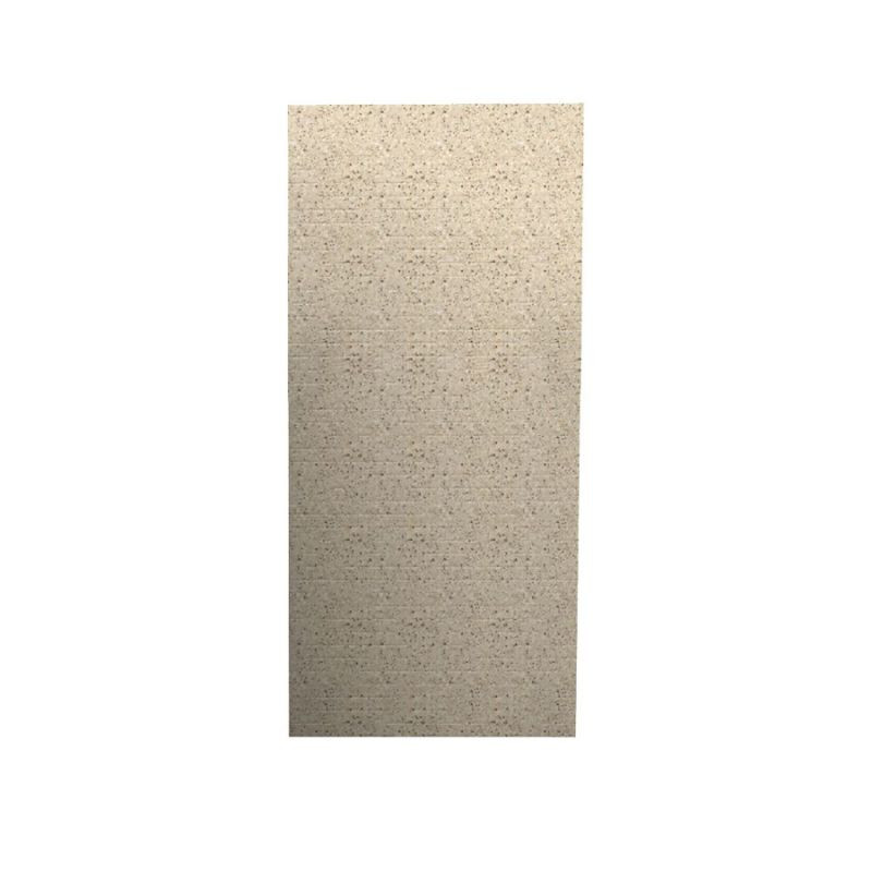 Swan DWP-3696GO-1-040 36-in W x 96-in H Solid Surface Shower Wall Panel in Bermuda Sand