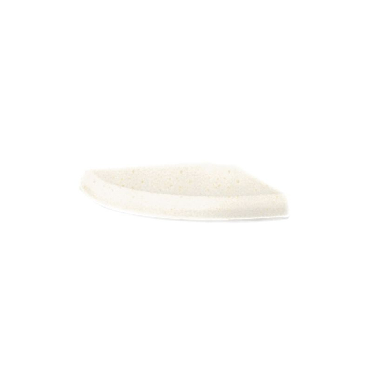 4.75-in D x 4.75-in W x 1-in H Solid Surface Soap Dish in Baby's Breath