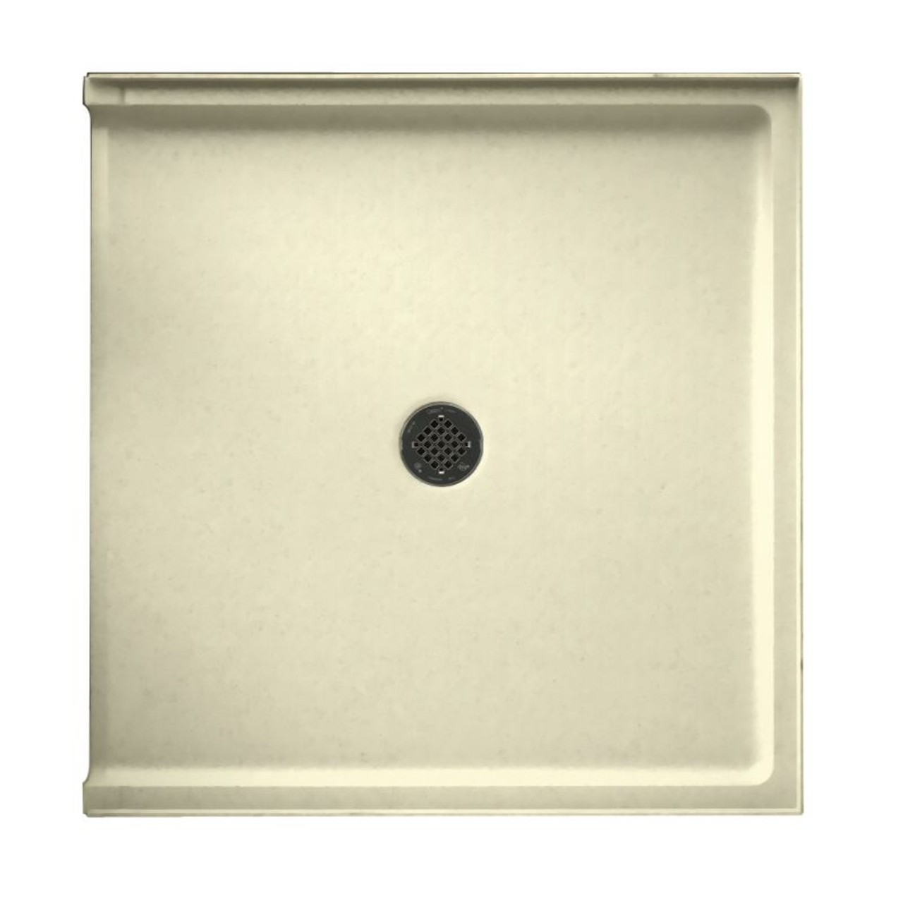 38.375-in D x 37.188-in W x 3.75-in H Veritek Shower Base in Bone