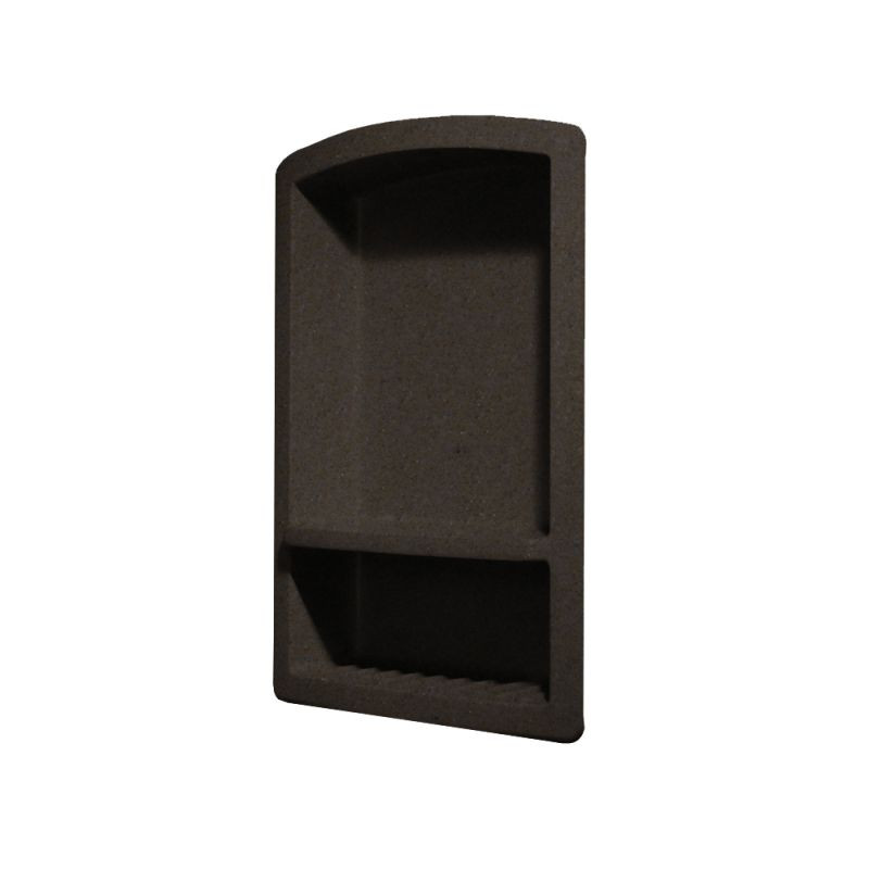 4.313-in D x 15-in W x 22-in H Solid Surface Soap Dish in Canyon