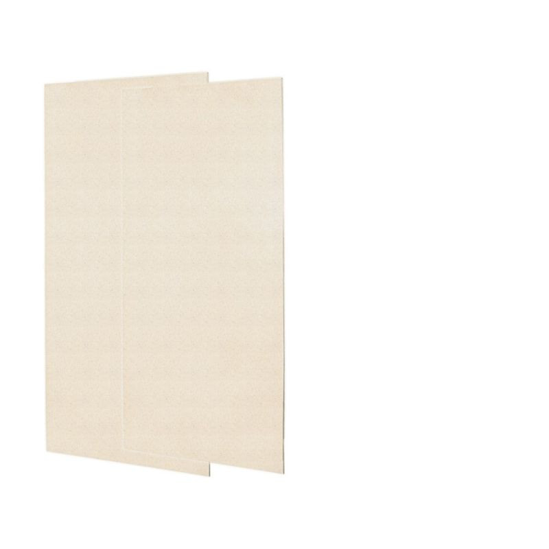 36-in W x 72-in H Solid Surface Shower Wall Panel in Tahiti Sand