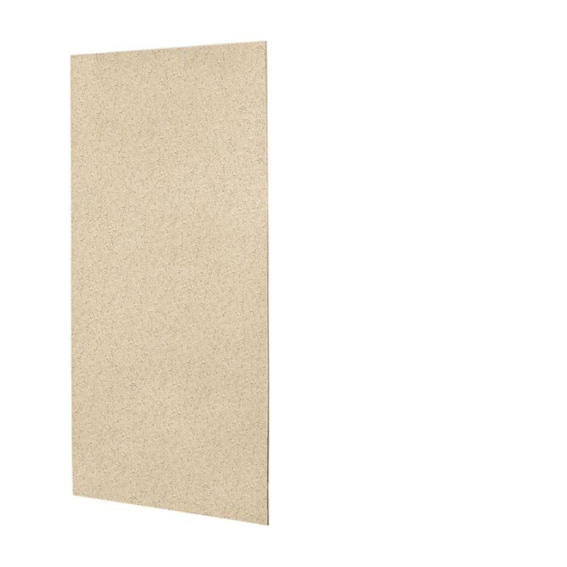 Swan SS-4896-1-040 48-in W x 96-in H Solid Surface Shower Wall Panel in Bermuda Sand