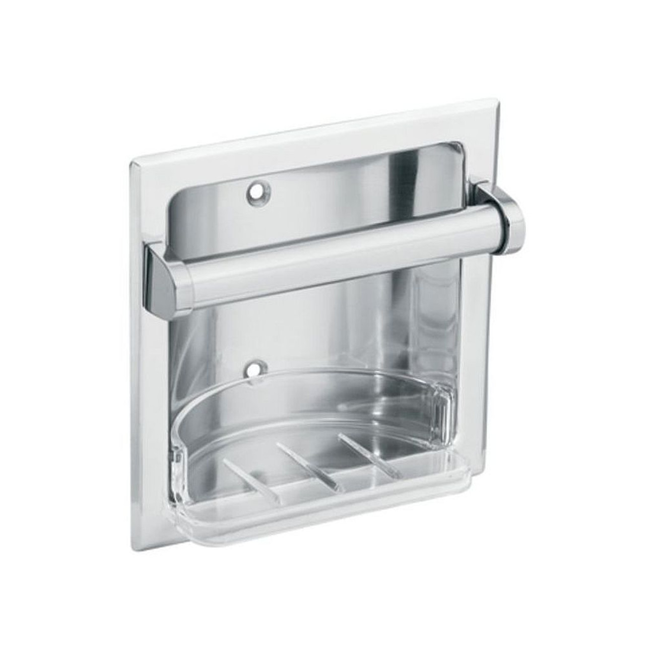 Recessed Soap Holder in Chrome Recessed Soap Holder in Chrome