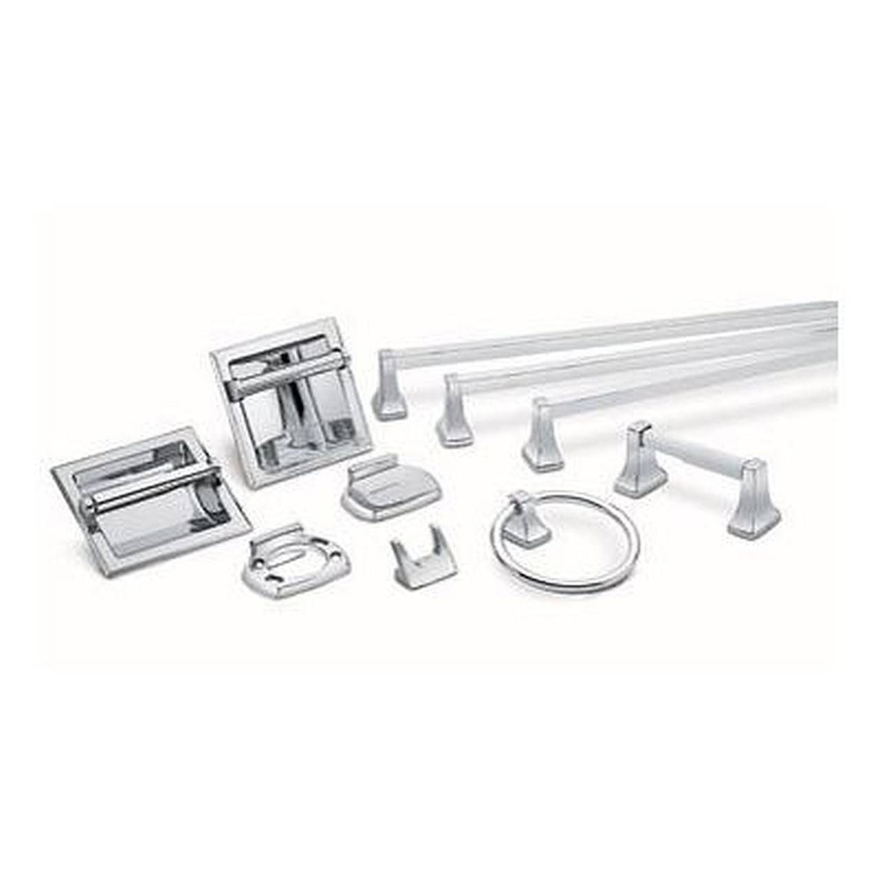 6 piece Bathroom Set in Chrome 6 piece Bathroom Set in Chrome