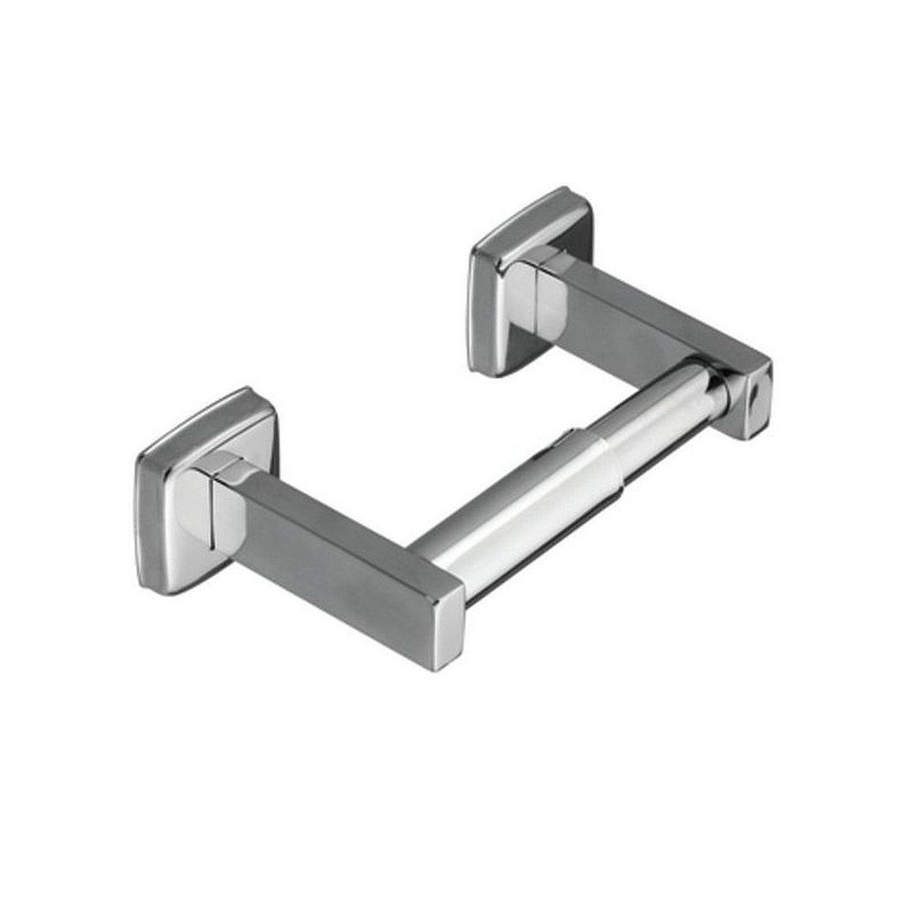 Double Post Toilet Paper Holder in Stainless Steel Double Post Toilet Paper Holder in Stainless Steel
