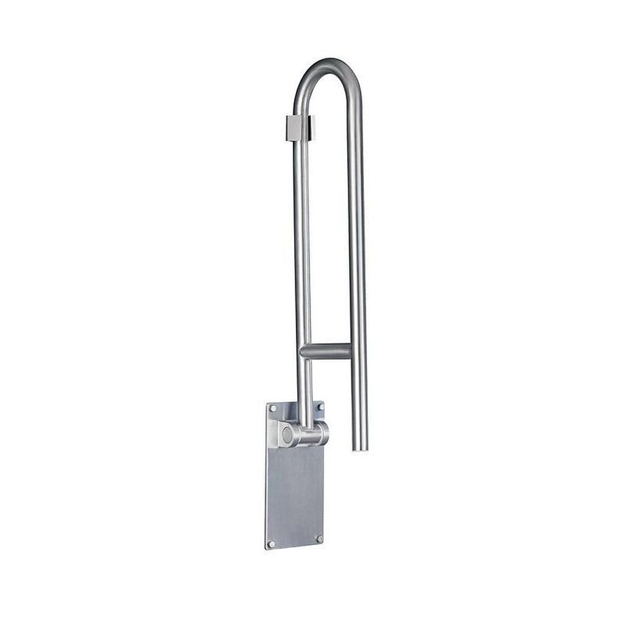 30in x 1-1/4in Fold Up Grab Bar in Stainless 30in x 1-1/4in Fold Up Grab Bar in Stainless