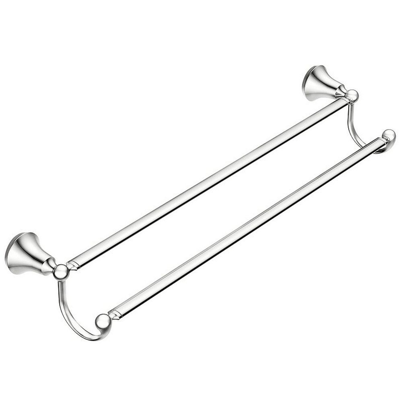 Creative Specialties YB5222CH 24in Double Towel Bar in Chrome Creative Specialties YB5222CH 24in Double Towel Bar in Chrome