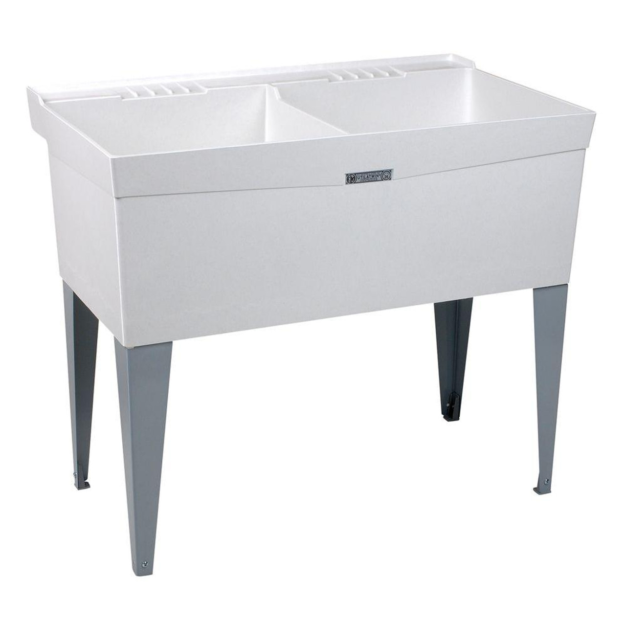 Laundry Tub 24x40 Floor Mount in White Laundry Tub 24x40 Floor Mount in White