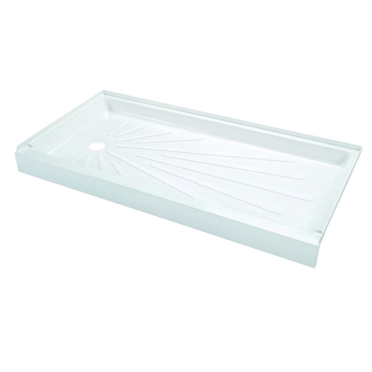 3060L 30-in L x 60-in W x 5.5-in H Shower Base in White 3060L 30-in L x 60-in W x 5.5-in H Shower Base in White