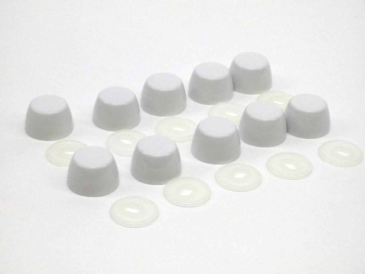 Bolt Cap Set (10 Caps and 10 Bases) f for All Toilet Models (Except Mercer) and Piedmont Bidet in Cotton Bolt Cap Set (10 Caps and 10 Bases) f for All Toilet Models (Except Mercer) and Piedmont Bidet in Cotton